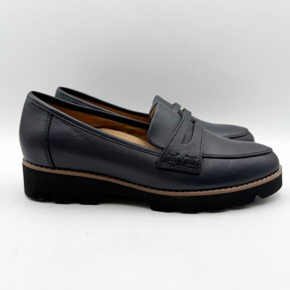 Vionic Womens Cheryl ll Loafers US 6.5 M EU 36.5 Black Leather NWOB - Picture 3 of 12